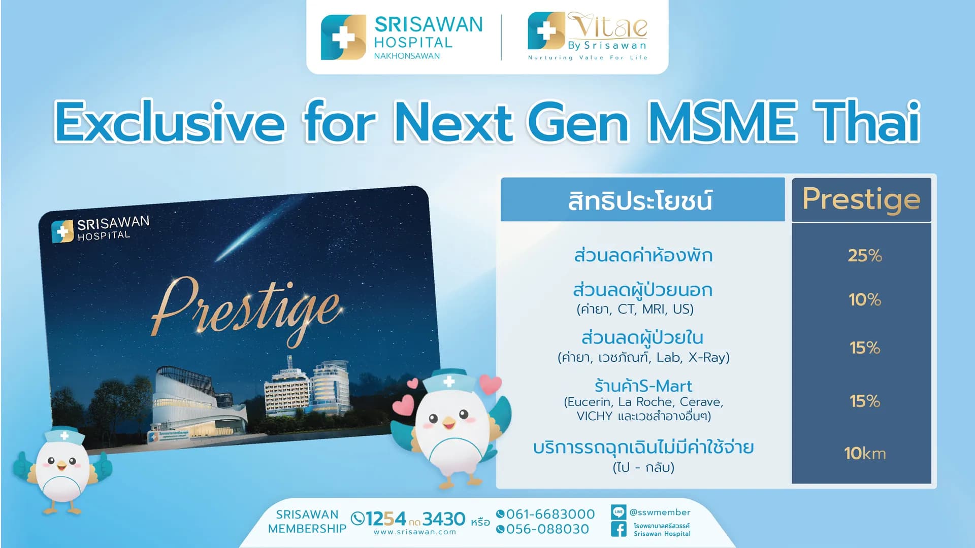 ส่วนลดและสิทธิพิเศษจาก Srisawan สำหรับสมาชิกระดับ Gold